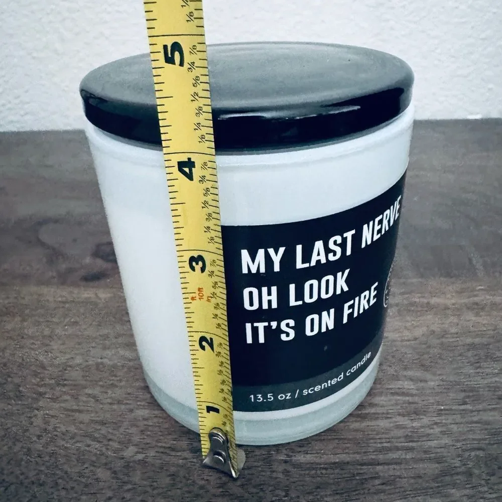 Funny “My Last Nerve” Jar Candle